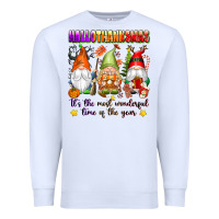 White hallothanksmas its the most wonderful time of the Premium Sweatshirt - texasbilliewilder
