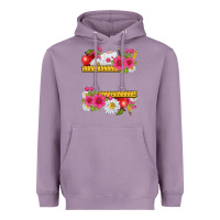 Lavender floral teacher Heavyweight Hoodie - texasbilliewilder