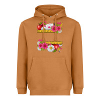 Meerkat floral teacher Heavyweight Hoodie - texasbilliewilder