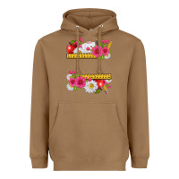 Toasted Coconut floral teacher Heavyweight Hoodie - texasbilliewilder