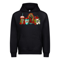 Black lady of guadalupe coffee Urban Hoodie - Jasminsmagicworld
