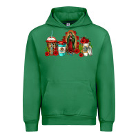 Emerald lady of guadalupe coffee Urban Hoodie - Jasminsmagicworld
