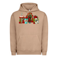 Pigment Burro lady of guadalupe coffee Urban Hoodie - Jasminsmagicworld