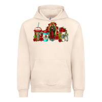 Sandshell lady of guadalupe coffee Urban Hoodie - Jasminsmagicworld