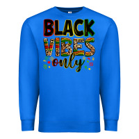 True Royal Black vibes only juneteenth Premium Sweatshirt - Zillion Design Studio