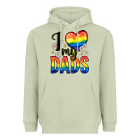 Matcha i love my dads Heavyweight Hoodie - Zillion Design Studio