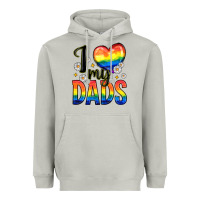 Moon Dust i love my dads Heavyweight Hoodie - Zillion Design Studio