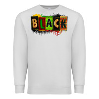Dove Grey Black juneteenth Premium Sweatshirt - Zillion Design Studio