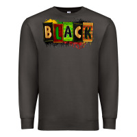 Smoke Black juneteenth Premium Sweatshirt - Zillion Design Studio