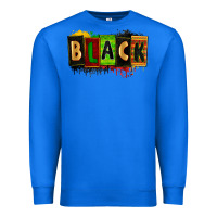 True Royal Black juneteenth Premium Sweatshirt - Zillion Design Studio