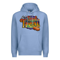 Colony Blue trick or treat black Premium Hoodie - JahusDesignShop