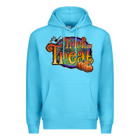 Ocean Blue trick or treat black Premium Hoodie - JahusDesignShop