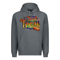 Rock trick or treat black Premium Hoodie - JahusDesignShop