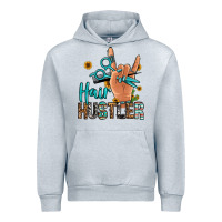 Heather Grey hair hustler Urban Hoodie - Jasminsmagicworld