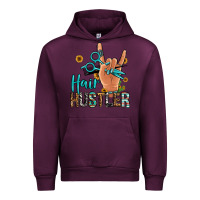 Mauve Wine hair hustler Urban Hoodie - Jasminsmagicworld
