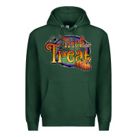 Sports Green trick or treat black Premium Hoodie - JahusDesignShop