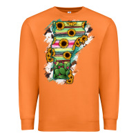 Carrot Vermont State Map Premium Sweatshirt - RanaPortraitStore