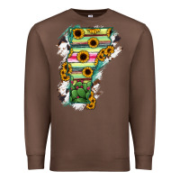 Chestnut Vermont State Map Premium Sweatshirt - RanaPortraitStore