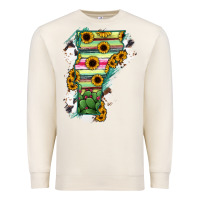 Sandshell Vermont State Map Premium Sweatshirt - RanaPortraitStore