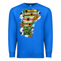 True Royal Vermont State Map Premium Sweatshirt - RanaPortraitStore