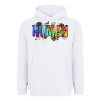 White human Heavyweight Hoodie - Zillion Design Studio