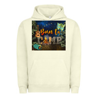 Pigment Pistachio born to camp Urban Hoodie - NancyCooperArtShop