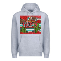 Heather Grey fiesta with pepper Premium Hoodie - Artiststas