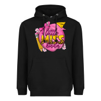Black little miss kinder Heavyweight Hoodie - texasbilliewilder