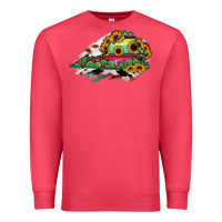 Cardinal Virginia State Map Premium Sweatshirt - RanaPortraitStore