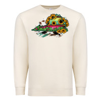 Sandshell Virginia State Map Premium Sweatshirt - RanaPortraitStore
