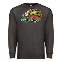 Smoke Virginia State Map Premium Sweatshirt - RanaPortraitStore