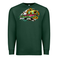 Sports Green Virginia State Map Premium Sweatshirt - RanaPortraitStore