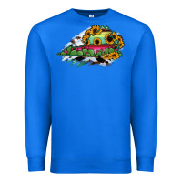 True Royal Virginia State Map Premium Sweatshirt - RanaPortraitStore