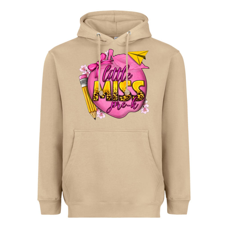 Little Miss Pre K Heavyweight Hoodie by texasbilliewilder | Teevron