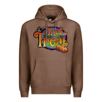 Chestnut trick or treat white Premium Hoodie - JahusDesignShop