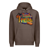 Coffee trick or treat white Premium Hoodie - JahusDesignShop