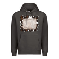 Smoke cowhide frames background Premium Hoodie - RanaPortraitStore