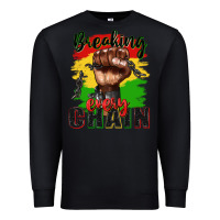 Black Breaking every chain juneteenth Premium Sweatshirt - Zillion Design Studio