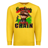 Lemon Breaking every chain juneteenth Premium Sweatshirt - Zillion Design Studio