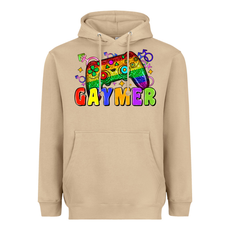 Gaymer Heavyweight Hoodie by Zillion Design Studio | Teevron