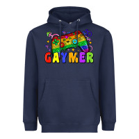 Navy Gaymer Heavyweight Hoodie - Zillion Design Studio