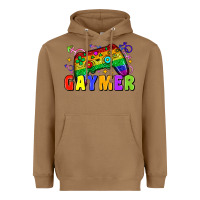 Toasted Coconut Gaymer Heavyweight Hoodie - Zillion Design Studio