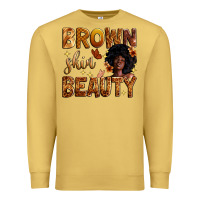 Antique Gold brown skin beauty Premium Sweatshirt - Zillion Design Studio