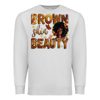 Dove Grey brown skin beauty Premium Sweatshirt - Zillion Design Studio
