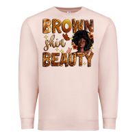 Pale Pink brown skin beauty Premium Sweatshirt - Zillion Design Studio
