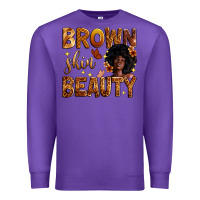 Purple brown skin beauty Premium Sweatshirt - Zillion Design Studio