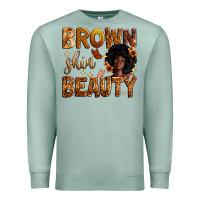 Seafoam brown skin beauty Premium Sweatshirt - Zillion Design Studio
