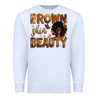 White brown skin beauty Premium Sweatshirt - Zillion Design Studio