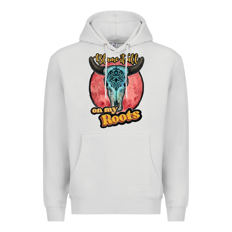 Blame It All On My Roots Black Premium Hoodie by JahusDesignShop | Teevron