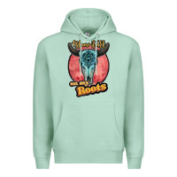Seafoam blame it all on my roots black Premium Hoodie - JahusDesignShop